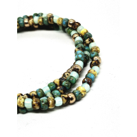 bohemian armband blauw