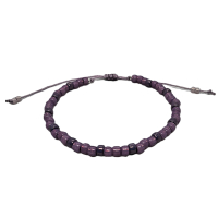 lila paarse bloemen set