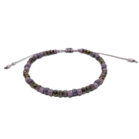 lila paarse bloemen set