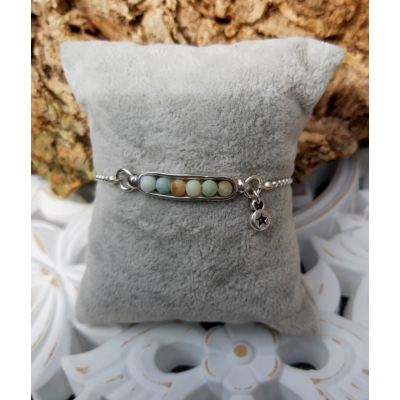 ballchain armbandje amazoniet ballchain armbandje amazoniet