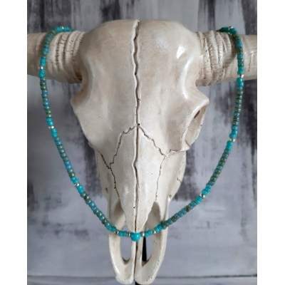 hals kettinkje in turquoise picasso hals kettinkje in turquoise picasso