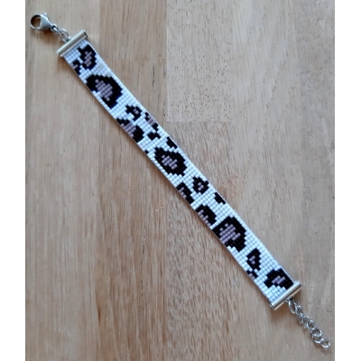 miyuki panter armband wit miyuki panter armband wit