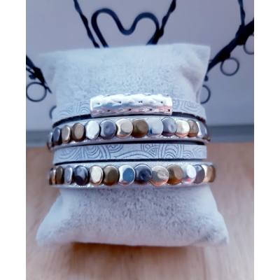 stoere studs wikkelarmband stoere studs wikkelarmband