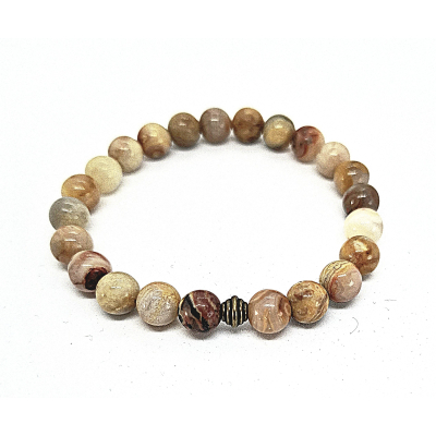 8mm agaat armband