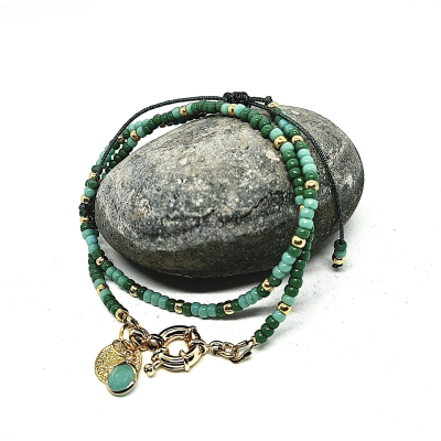 groen turquoise setje