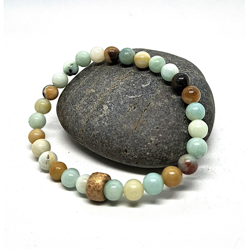 6mm amazoniet armband