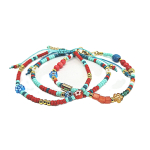boho armband setje turquoise