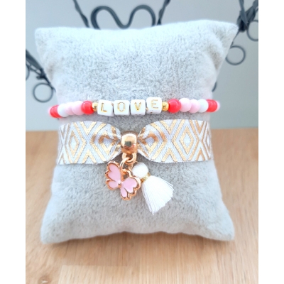 zomers armbanden setje love zomers armbanden setje love