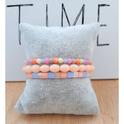 armband setje in pastel armband setje in pastel