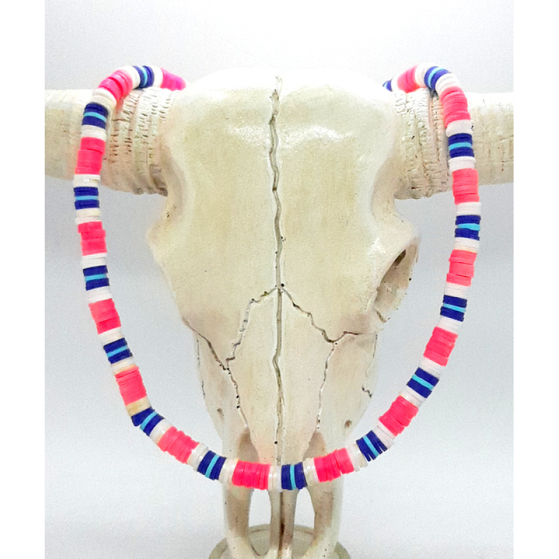 katsuki ketting felroze met een vleugje paars