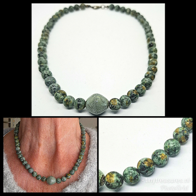 afrikaan turkoois ketting