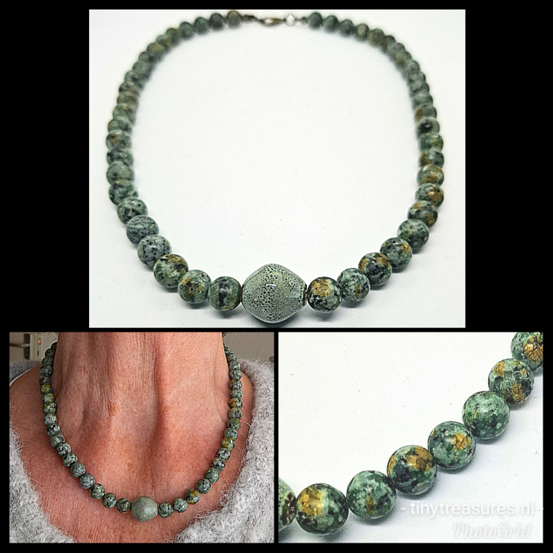 afrikaan turkoois ketting