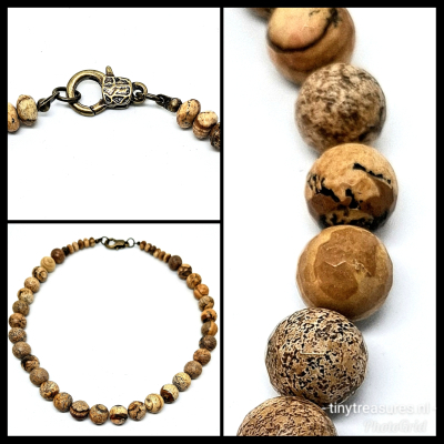 natuursteen ketting 10mm natuursteen ketting 10mm