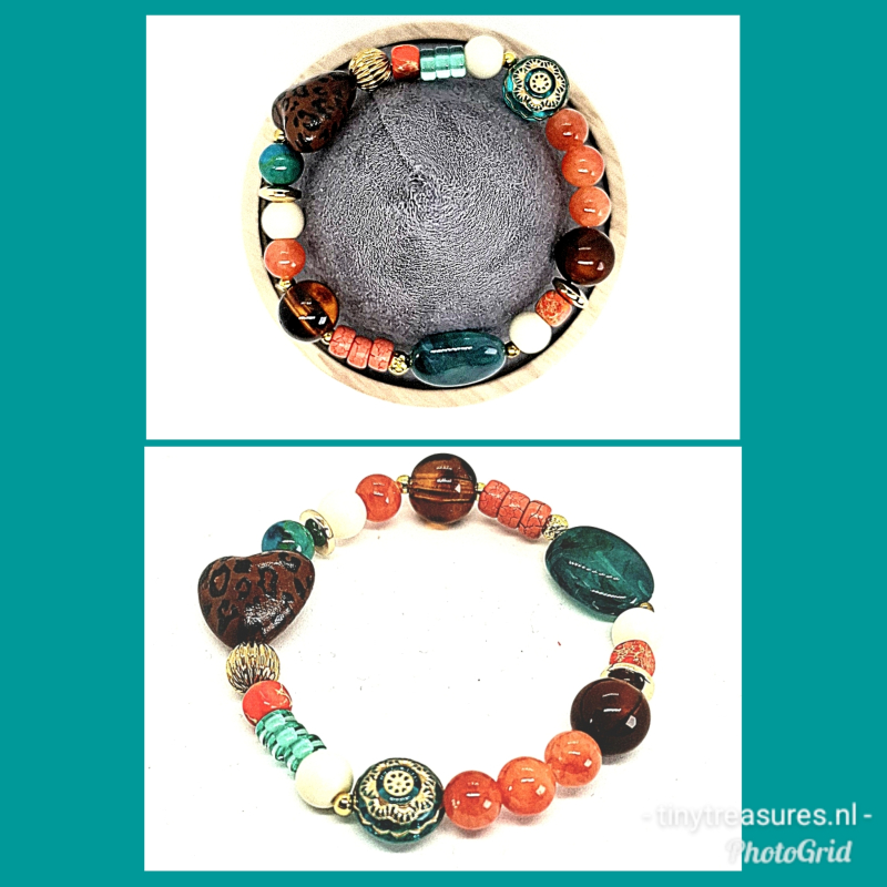 statement armband multicolor