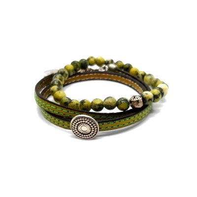 olijfgroene armband