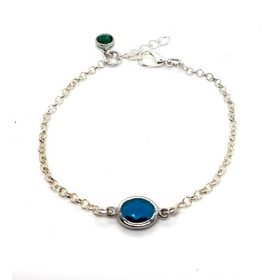 jasseron armbandje blauw