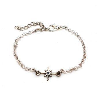 zilverkleurig armbandje galaxy