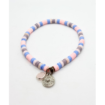 katsuki armbandje roze/lila
