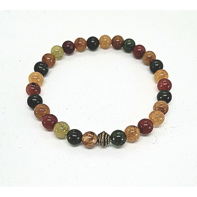 jade armband multicolor rond