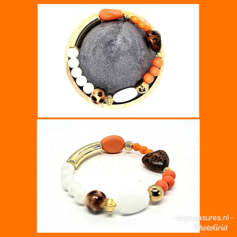 statement armband oranje