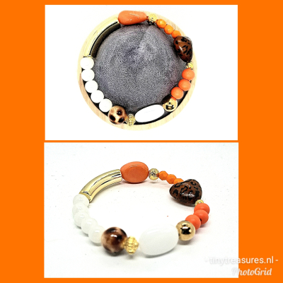 statement armband oranje