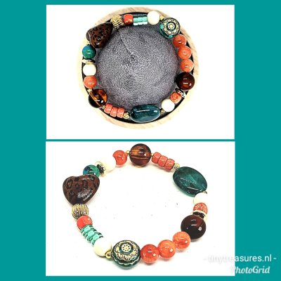 statement armband multicolor