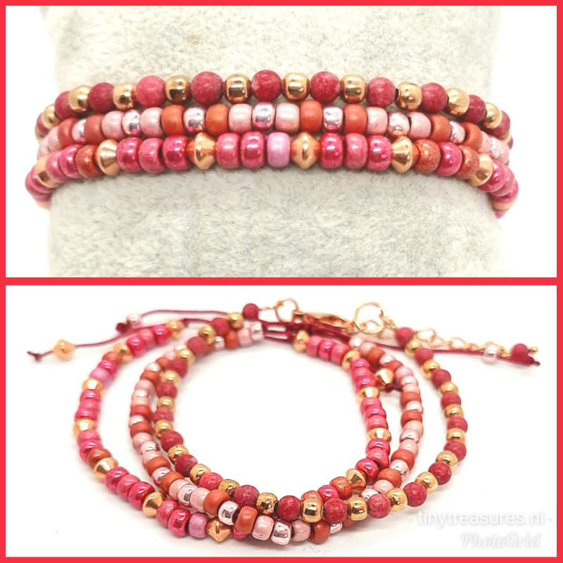 watermelon armbanden set