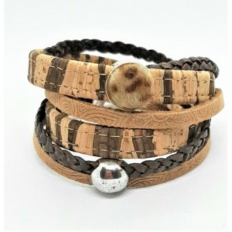leren armband afrikaanse stijl