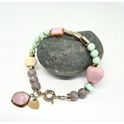 Statement armband pastel